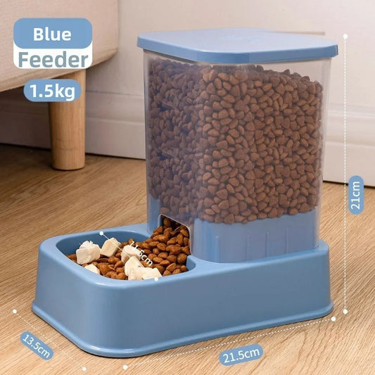 Compact Gravity Feeder & Waterer — 1.2/1.5L