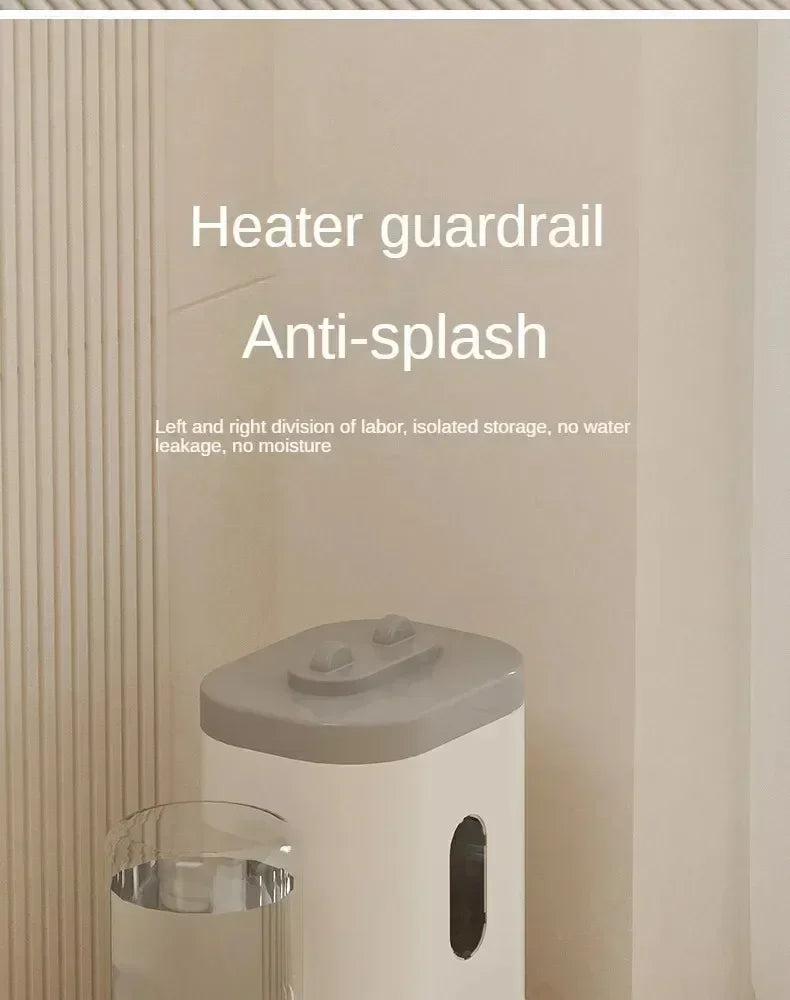 2-in-1 Gravity Feeder & Waterer Station