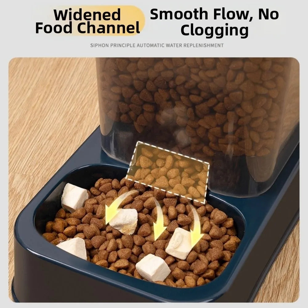 Compact Gravity Feeder & Waterer — 1.2/1.5L