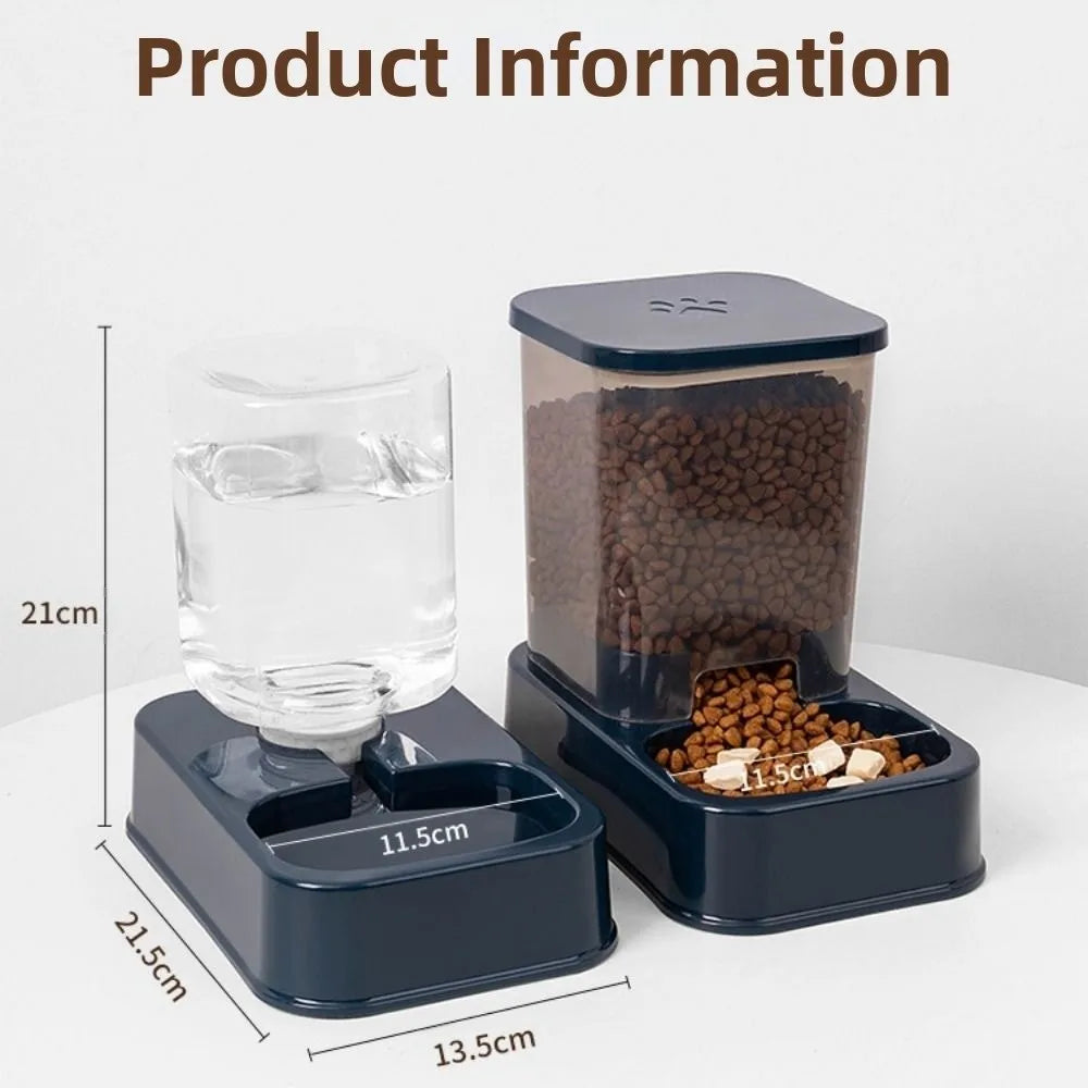 Compact Gravity Feeder & Waterer — 1.2/1.5L