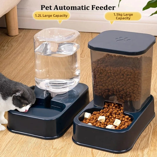 Compact Gravity Feeder & Waterer — 1.2/1.5L